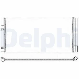 Радиатор кондиционера Delphi TSP0225638