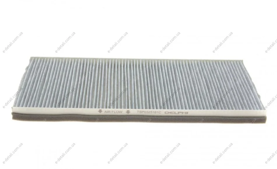 Фільтр салону BMW X5 (E53) 3.0D/Range Rover 4.2/4.4/3.0D 00- (вугільний) M54/M57/M62/N62 Delphi TSP0325161C (фото 1)