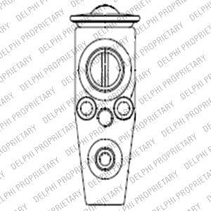 Клапан кондиционера Delphi TSP0585120