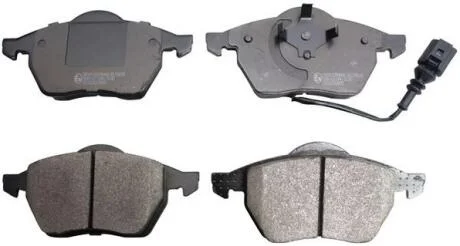 Гальмівні колодки (передні) Audi A3/TT/VW Golf IV/Skoda Octavia 96-06 (Teves) (с датчиком) DENCKERMANN Denckermann B110039