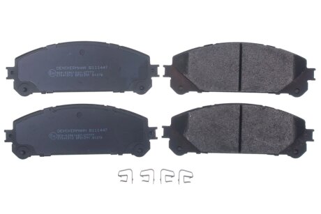 Дискові гальмівні колодки, компл. (GDB3484 C12135ABE FDB4354 SP2137 1312.00) (реальному покупцю суттєва знижка!) Denckermann B111447