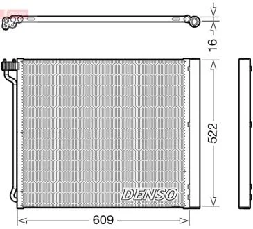 Конденсер кондиционера DENSO DCN05034