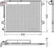 Радіатор кондиціонера DENSO DCN17057 (фото 1)