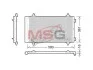 Конденсатор кондиціонера CITROEN/FIAT/PEUGEOT C8/Jumpy/Scudo/Ulysse/807/Expert "1,6-2,0D "06>> DENSO DCN21018 (фото 1)