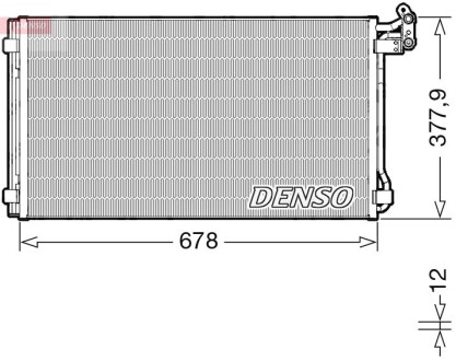 Радіатор кондиціонера DENSO DCN32068