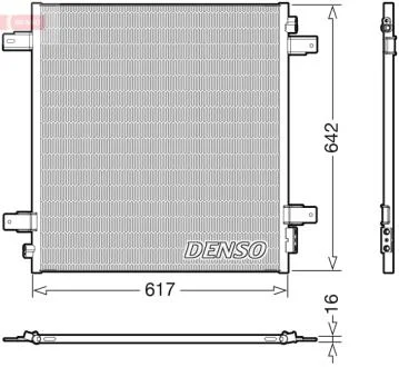 Радіатор кондиціонера DENSO DCN46027
