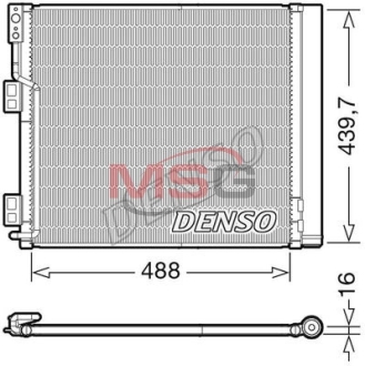 Радіатор кондиціонера DENSO DCN46028