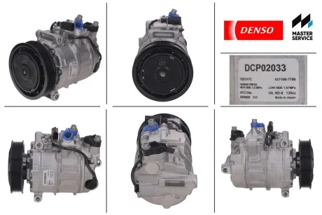Компрессор кондиционера DENSO DCP02033