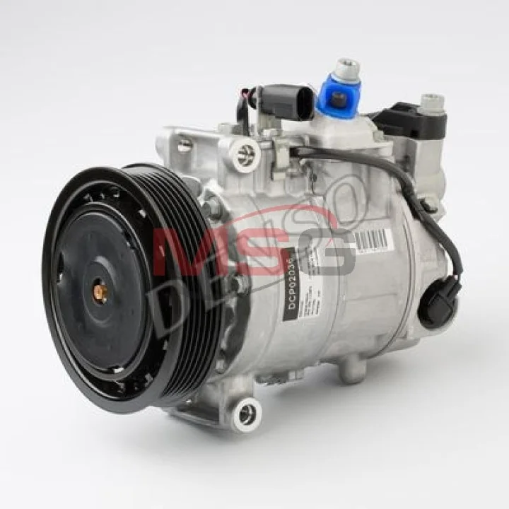 Компрессор кондиционера новый AUDI A4 07-15, A6 11-18, A5 07-16, Q5 08-16, A8 10-18, A7 10-18, A4 04-08, A6 04-11 DENSO DCP02036 (фото 1)