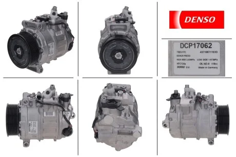 Компрессор кондиционера новый MERCEDES-BENZ GL X164 06-12, ML W164 05-11, R-Class W251 05-13 DENSO DCP17062
