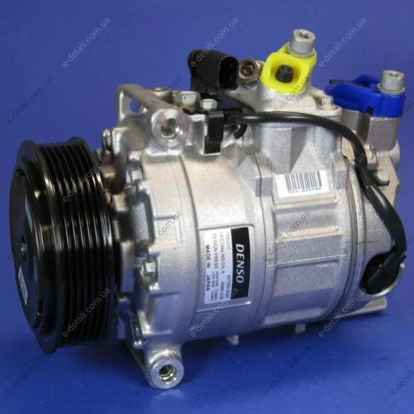Компрессор кондиционера новый VW Touareg 10-18, Touareg 02-10, Phaeton 02-16; AUDI Q7 05-15, A8 02-10; PORSCHE Cayenne 02-10 DENSO DCP32022 (фото 1)