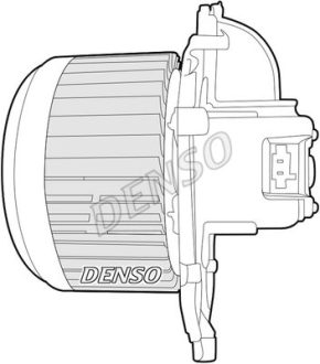 Вентилятор салона DENSO DEA07018