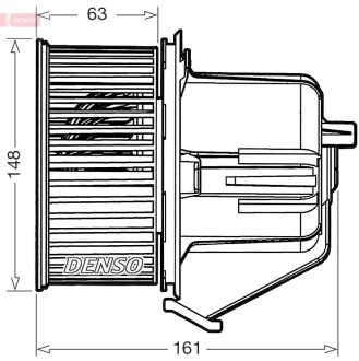 Вентилятор салону DENSO DEA07027