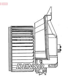 Вентилятор салону DENSO DEA09200