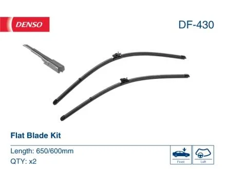 Щетки стеклоочистителя к-кт 2шт. (650/600mm) MB Sprint DENSO DF430