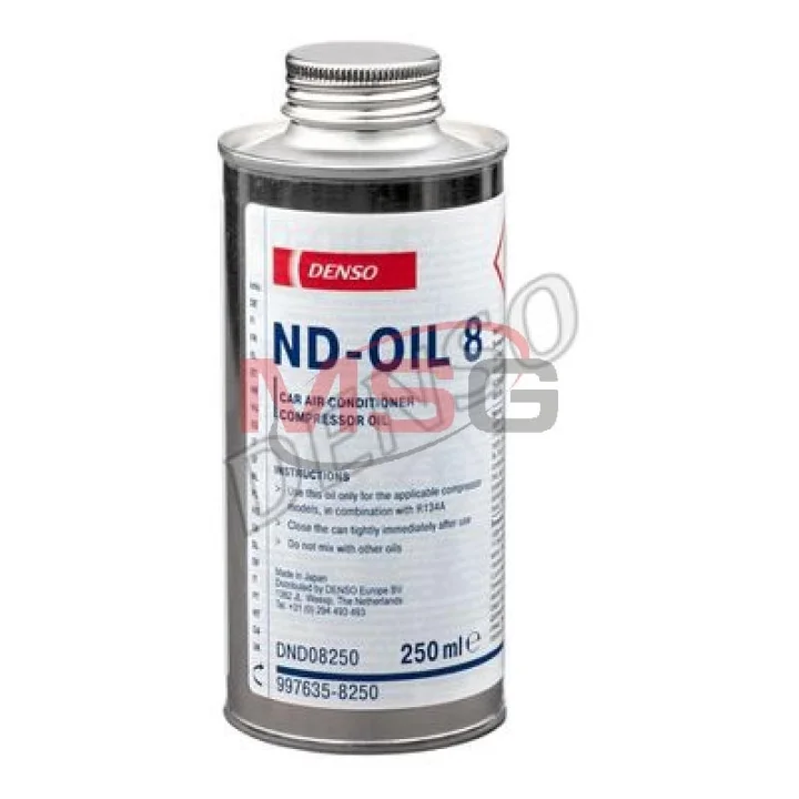 Мастило компресорне Denso ND-Oil 8 (R134a) 0,25л (997635-8250 ) DENSO DND08250 (фото 1)