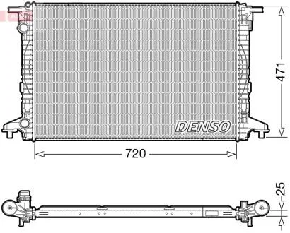 Радіатор DENSO DRM02043