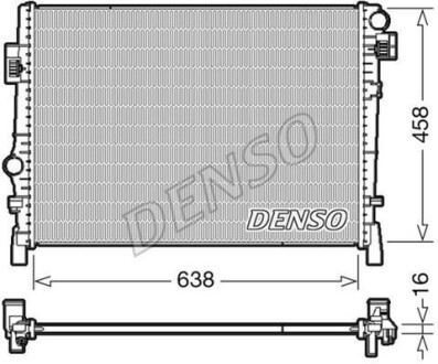 Радіатор DENSO DRM09054