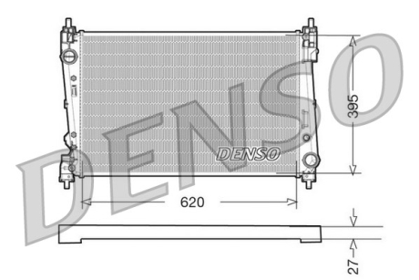 Радіатор DENSO DRM09112