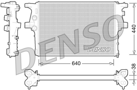 Радиатор DENSO DRM12008