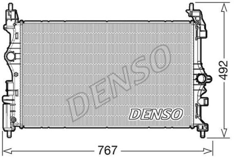 Радіатор DENSO DRM20019