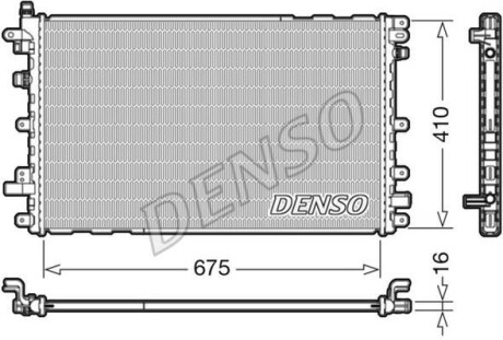 Радіатор DENSO DRM20113