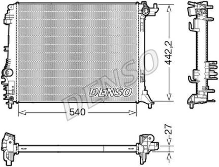 Радиатор DENSO DRM23114 (фото 1)