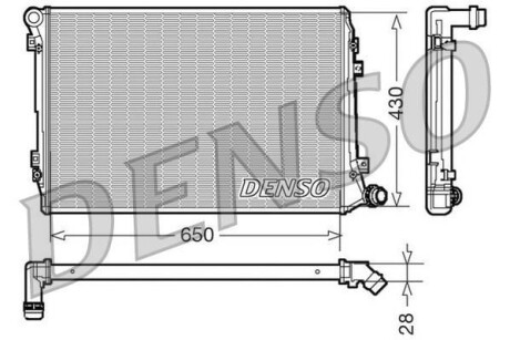 Радіатор DENSO DRM32037