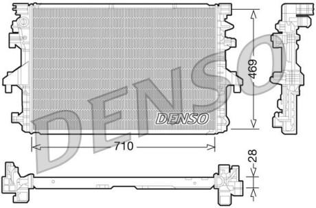 Радиатор DENSO DRM32038