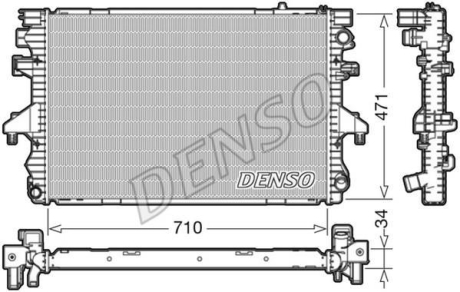 Радиатор DENSO DRM32040