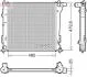 Радіатор HYUNDAI Tucson \'\'15>> DENSO DRM41020 (фото 1)