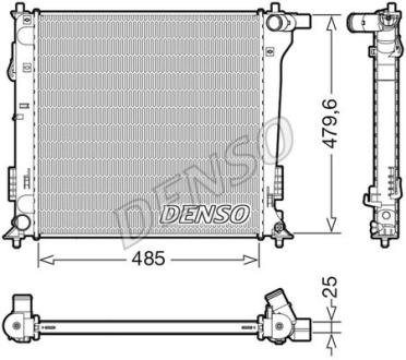 Радиатор HYUNDAI Tucson \'\'15>> DENSO DRM41020