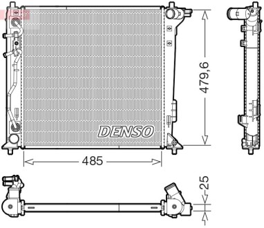 Радіатор DENSO DRM41030