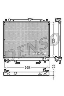 Радіатор DENSO DRM45015