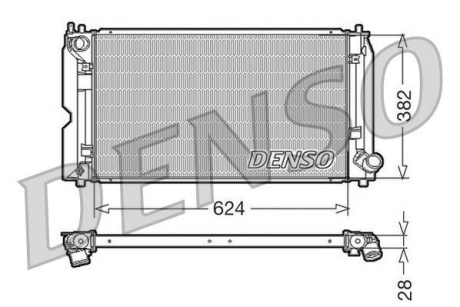 Радіатор DENSO DRM50012