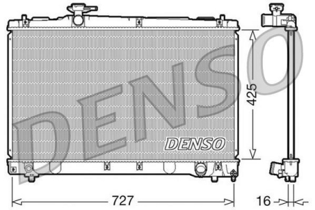 Радиатор DENSO DRM50034