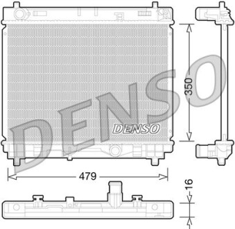 Радіатор DENSO DRM50059