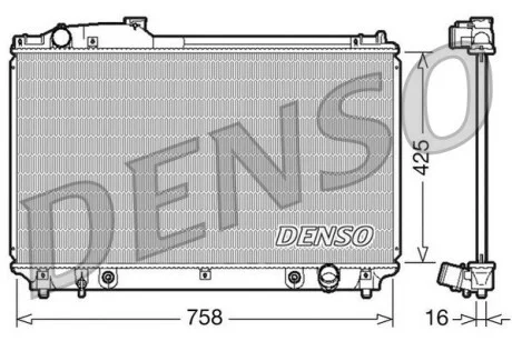 Радиатор DENSO DRM51003