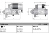 Стартер DENSO DSN1009 (фото 2)