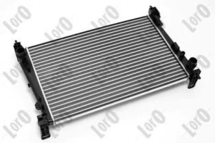 Радиатор охлаждения двигателя Fiat Doblo 1.3D/1.4 10- (388x620x16) DEPO 016-017-0067 (фото 1)
