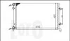 Радиатор воды Caddy III 2.0SDI/1.4i/1.6i /Golf/Octavia (+/- AC) (650x398x26) DEPO 053-017-0018 (фото 1)