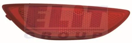 Відбивач бампера заднього лів. DEPO 321-2907L-UQ