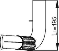 Випускна труба Dinex 53127