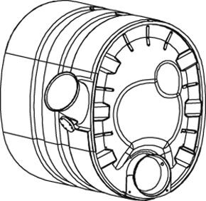 Глушник,випускна система Dinex 80393