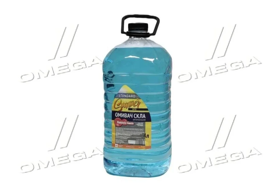 Омыватель стекла летний STANDART BubbleGum (канистра 4л) <ДК> Dk-Дорожная Карта 021392023 (фото 1)