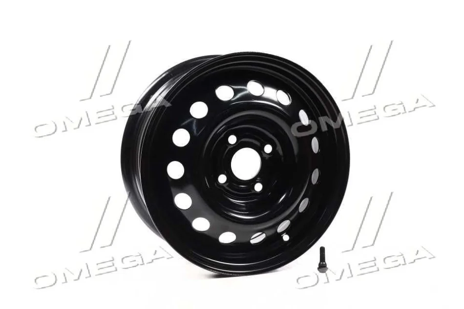 Диск колесный 14х5,5 4x100 Et 49 DIA 56,56 DAEWOO черный (в упаковке) <ДК> Dk-Дорожная Карта 17-3101015-02 (фото 1)