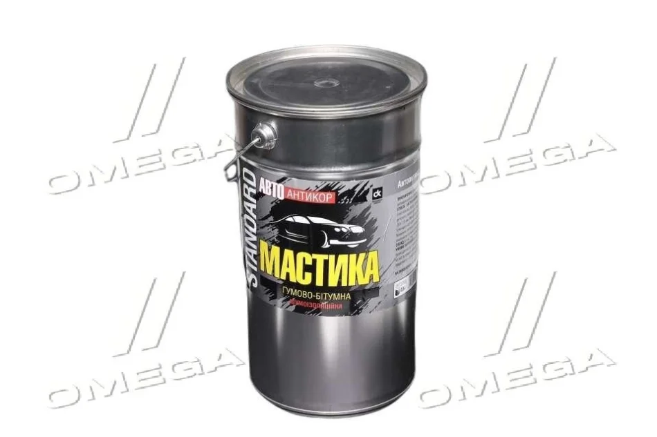 Мастика Автоантикор (Гумово-бітум) (банку 4кг) STANDARD <ДК> Dk-Дорожная Карта 48021108293 (фото 1)