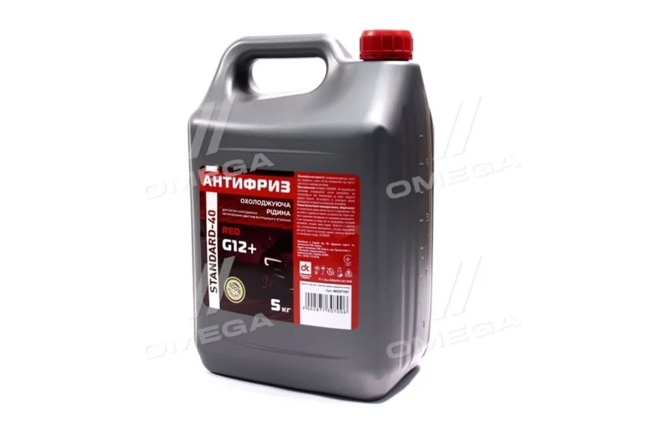 Антифриз G12+ STANDARD-40 LONG LIFE Красный (4,5 кг)<ДК> Dk-Дорожная Карта 4802877307 (фото 1)