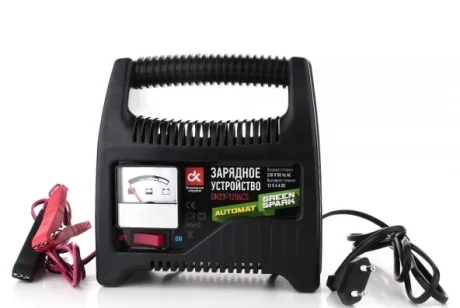 Зарядное устройство, 6Amp 12V, аналоговый индикатор зарядки, <ДК> Dk-Дорожная Карта DK23-1206CS