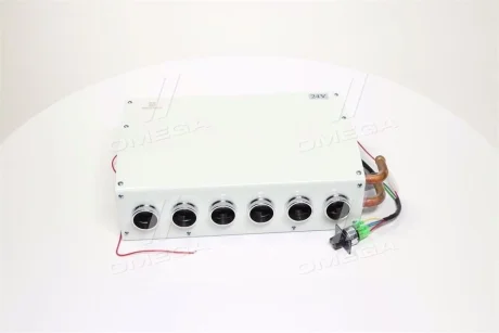 Обогреватель салона 24V 6 сопл Богдан, Эталон <ДК> Dk-Дорожная Карта DK-270754740-7093-24